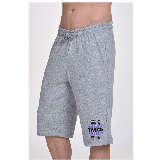 Target Ανδρικό σορτς Long French Terry "Twice" Target Ανδρικό σορτς Long French Terry "Twice"